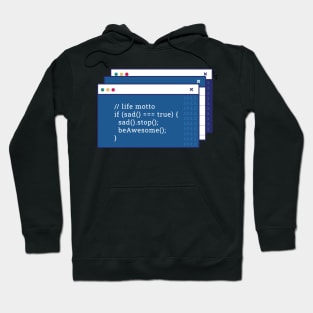 Funny coding computer screen Hoodie